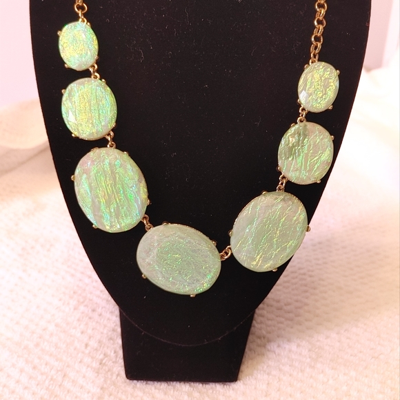 Fashion Necklace Green - Picture 1 of 4